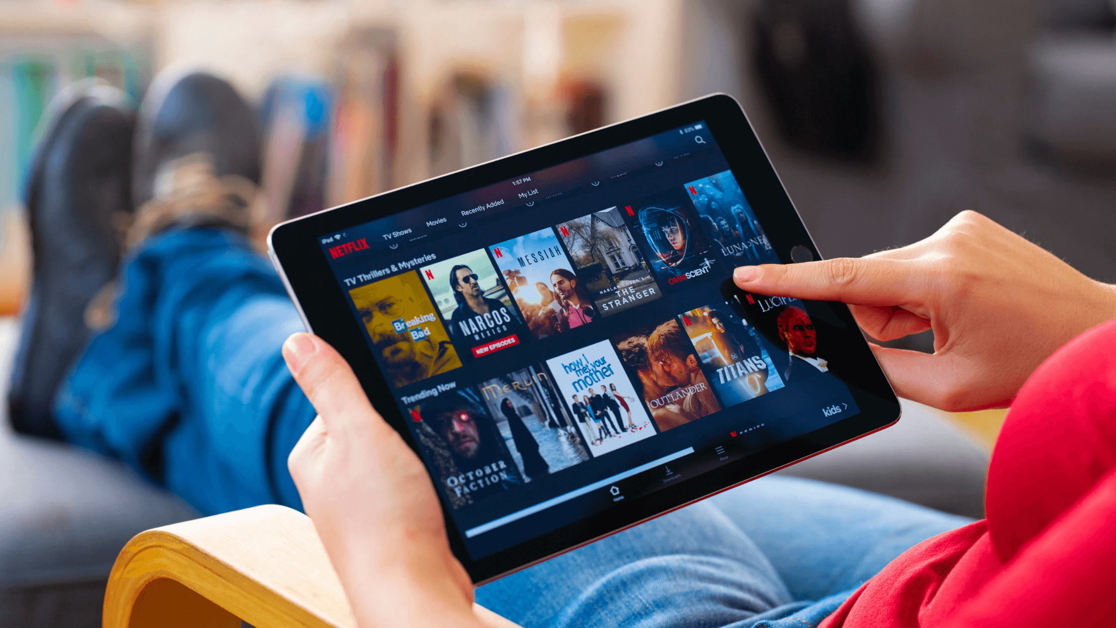 Netflix streaming stock